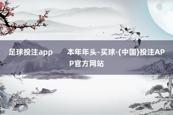 足球投注app       本年年头-买球·(中国)投注APP官方网站