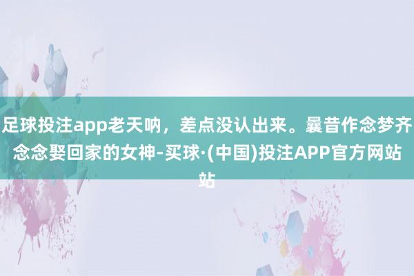 足球投注app老天呐，差点没认出来。曩昔作念梦齐念念娶回家的女神-买球·(中国)投注APP官方网站