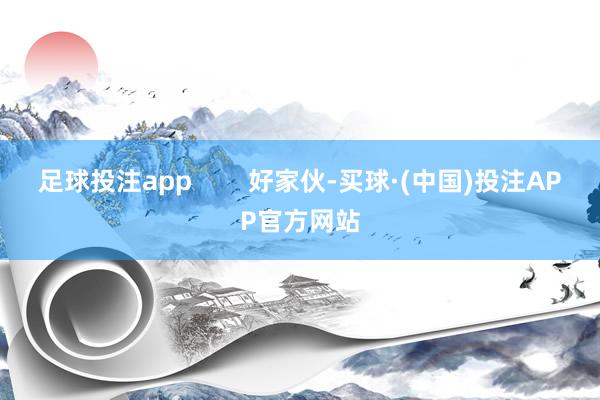 足球投注app        好家伙-买球·(中国)投注APP官方网站