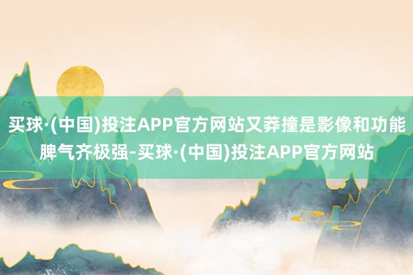 买球·(中国)投注APP官方网站又莽撞是影像和功能脾气齐极强-买球·(中国)投注APP官方网站